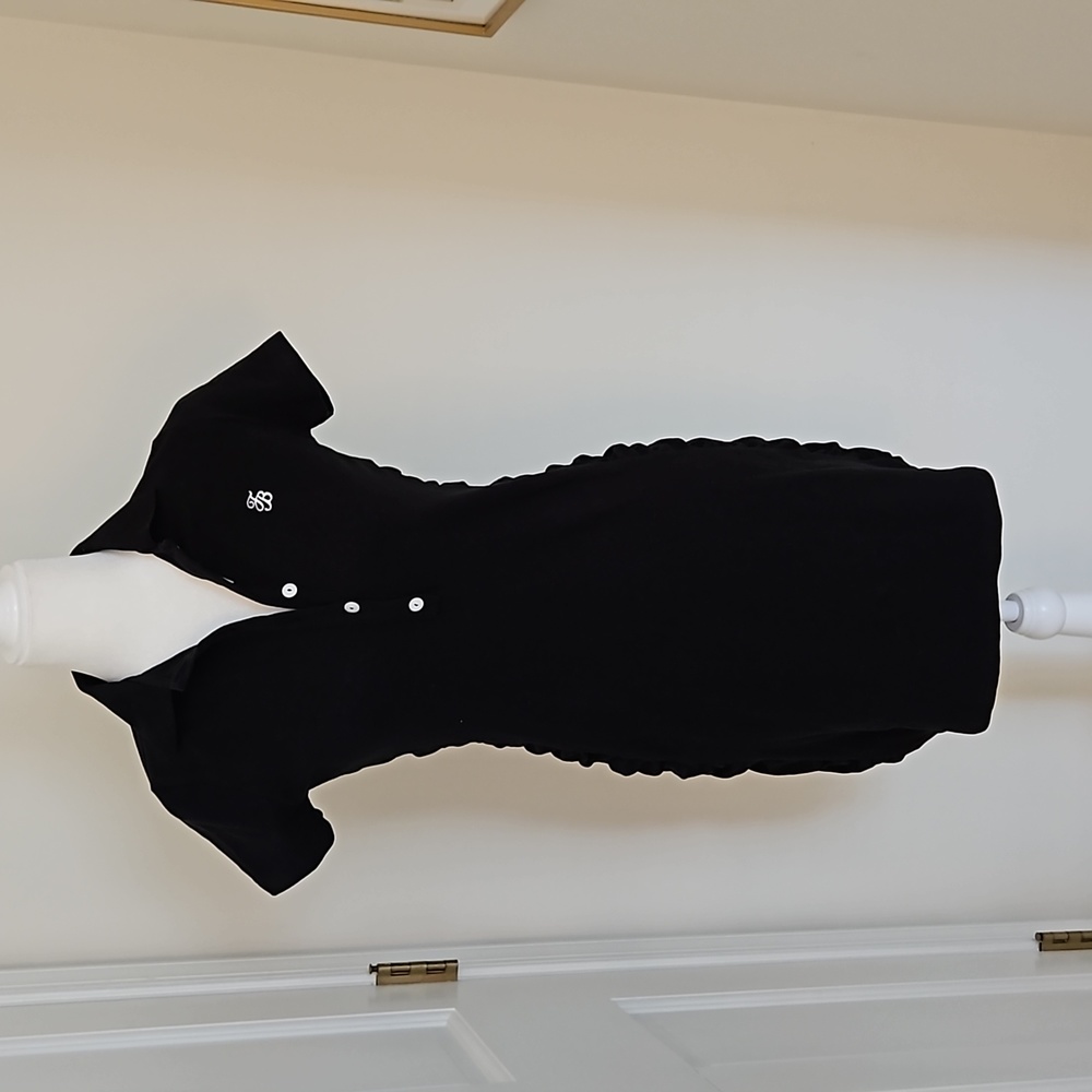 Tommy Bahama Pique Side Shirred Polo Shirt Dress C